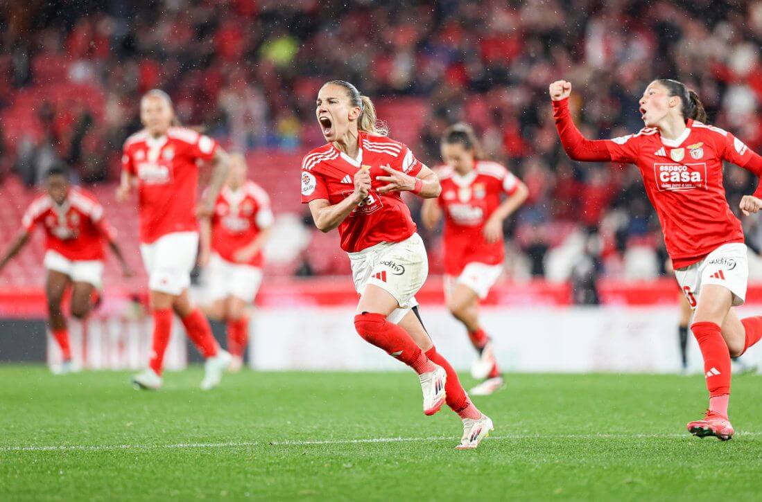 Benfica elimina Sporting e está nas ‘meias’ da Taça de Portugal feminina
