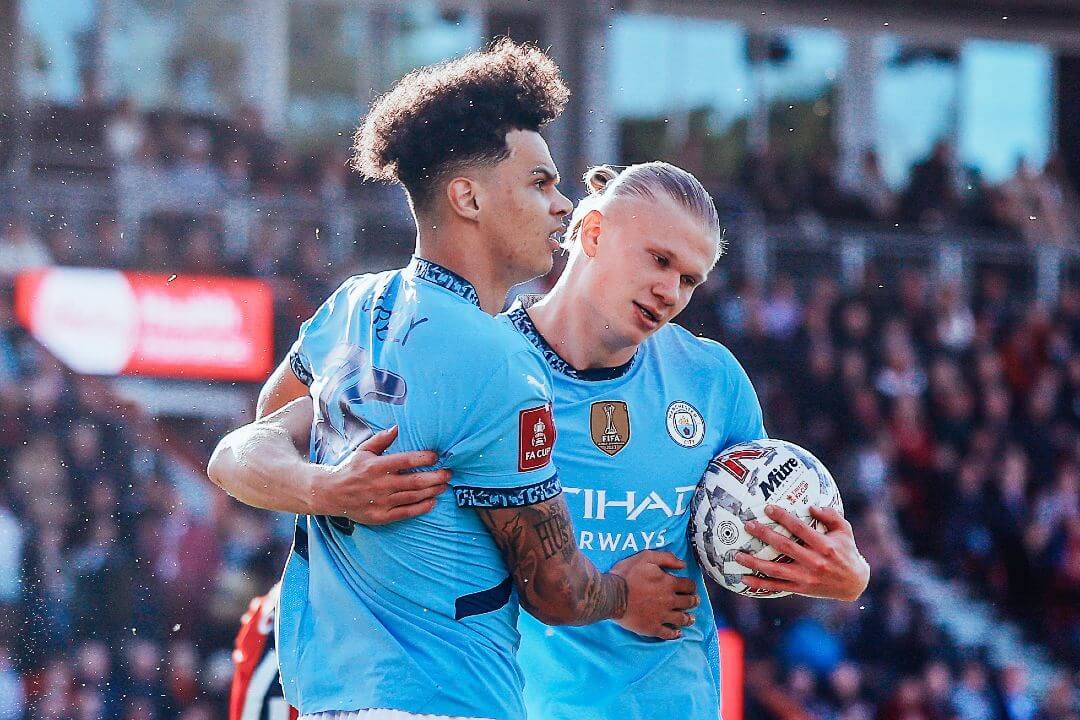 Omar Marmoush leva Manchester City às meias-finais da Taça de Inglaterra