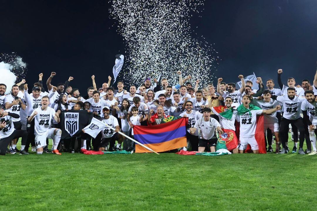 Noah, de Rui Mota, sagra-se campeão arménio pela primeira vez