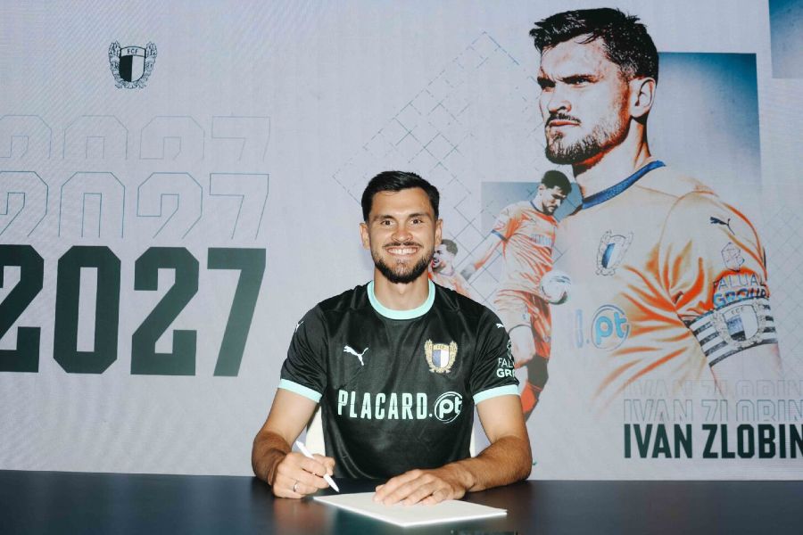 Capitão Zlobin renova e elogia trajetória do Famalicão