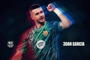 OFICIAL: Barcelona anuncia Joan García como novo guarda-redes