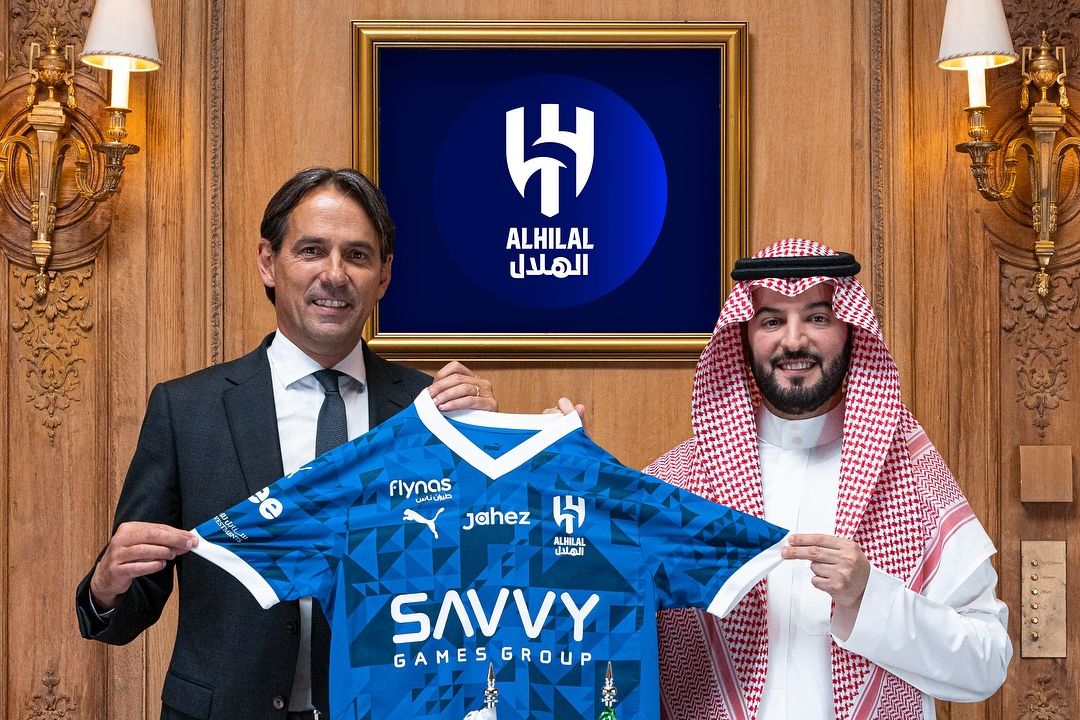 Simone Inzaghi troca Inter pelo Al-Hilal
