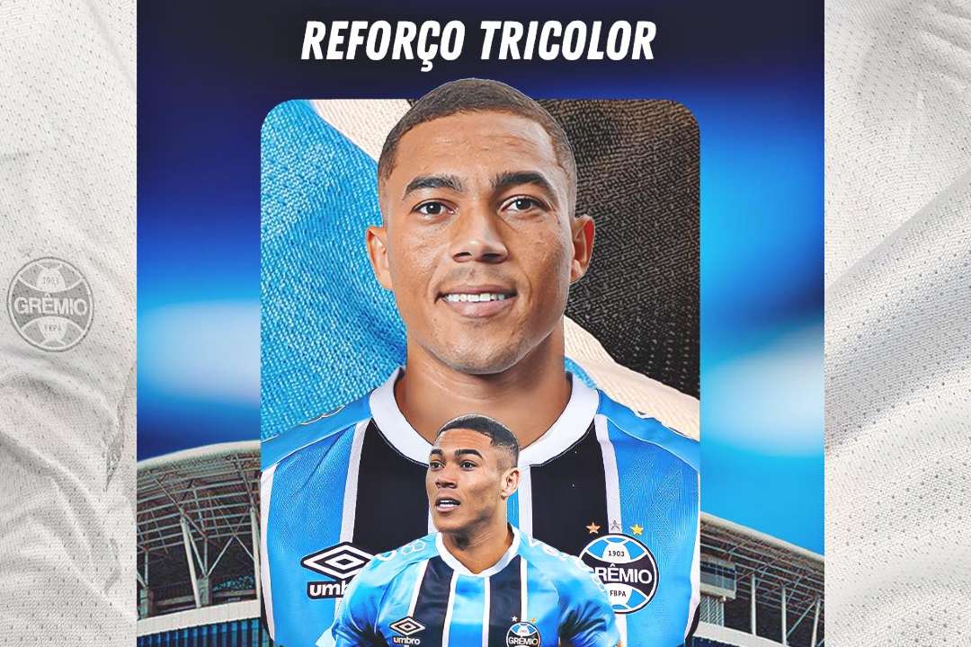 OFICIAL: Ex-Benfica regressa ao Brasil e assina pelo o Grêmio