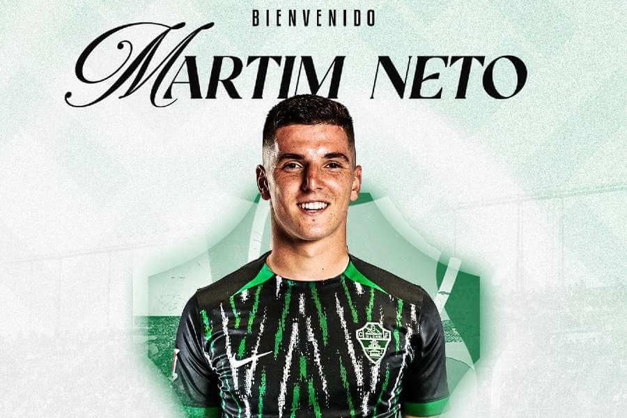 OFICIAL: Martim Neto deixa o Benfica e ruma ao Elche por três épocas