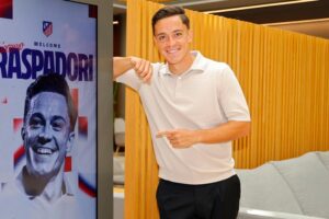 OFICIAL: Atlético de Madrid anuncia contratação de Raspadori por cinco épocas