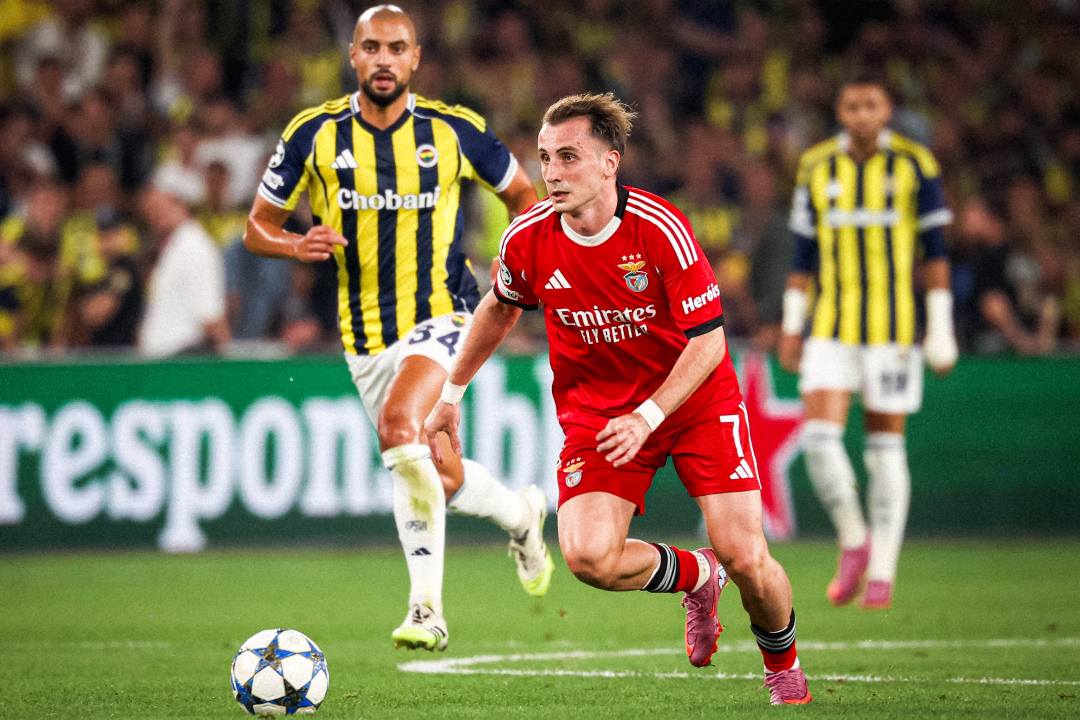 Benfica revela detalhes da transferência de Aktürkoglu para o Fenerbahçe