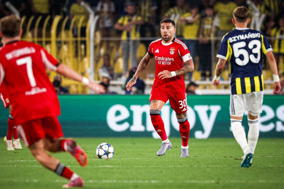 Benfica e Fenerbahçe disputam 45 milhões em jogo de vida ou morte