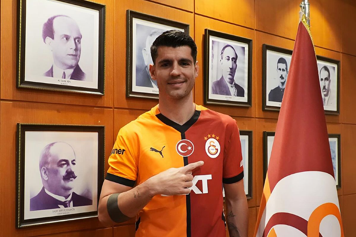 OFICIAL: Álvaro Morata reforça Galatasaray por empréstimo do AC Milan