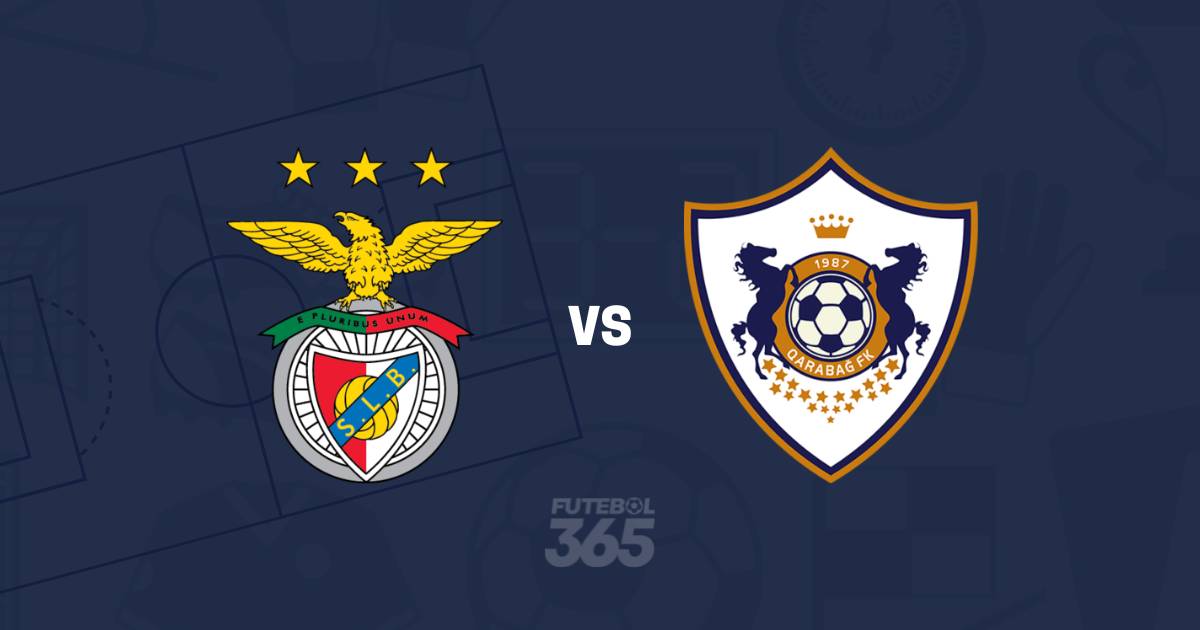 EM DIRETO: Acompanhe o Benfica vs FK Qarabagh da Liga Campeões