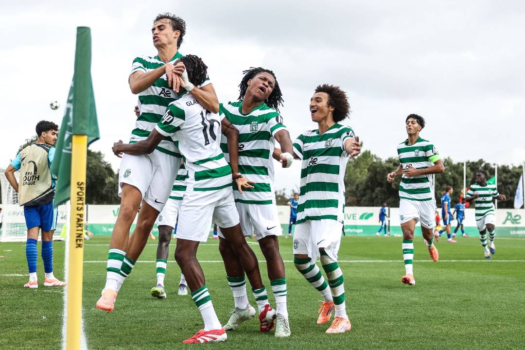 Sporting empata na Youth League com dois golos nos últimos minutos