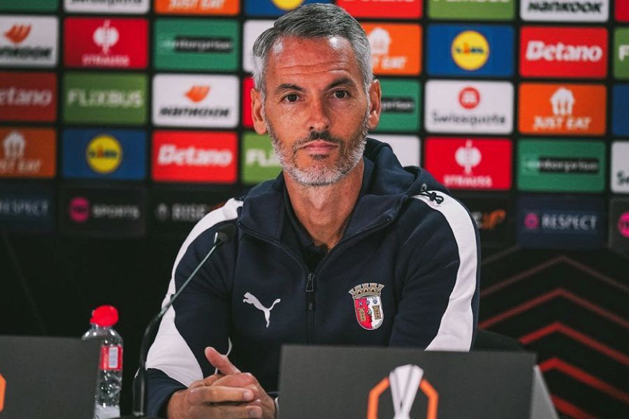 Liga Europa: Carlos Vicens quer Sporting de Braga focado no relvado e não na tabela