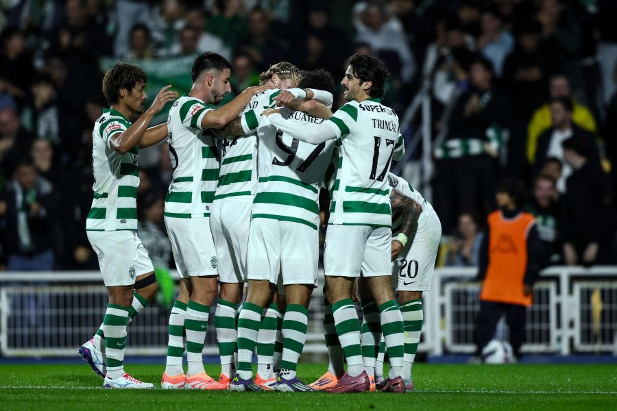 Sporting goleia Alverca por 5-1 e qualifica-se para a ‘final four’ da Taça da Liga