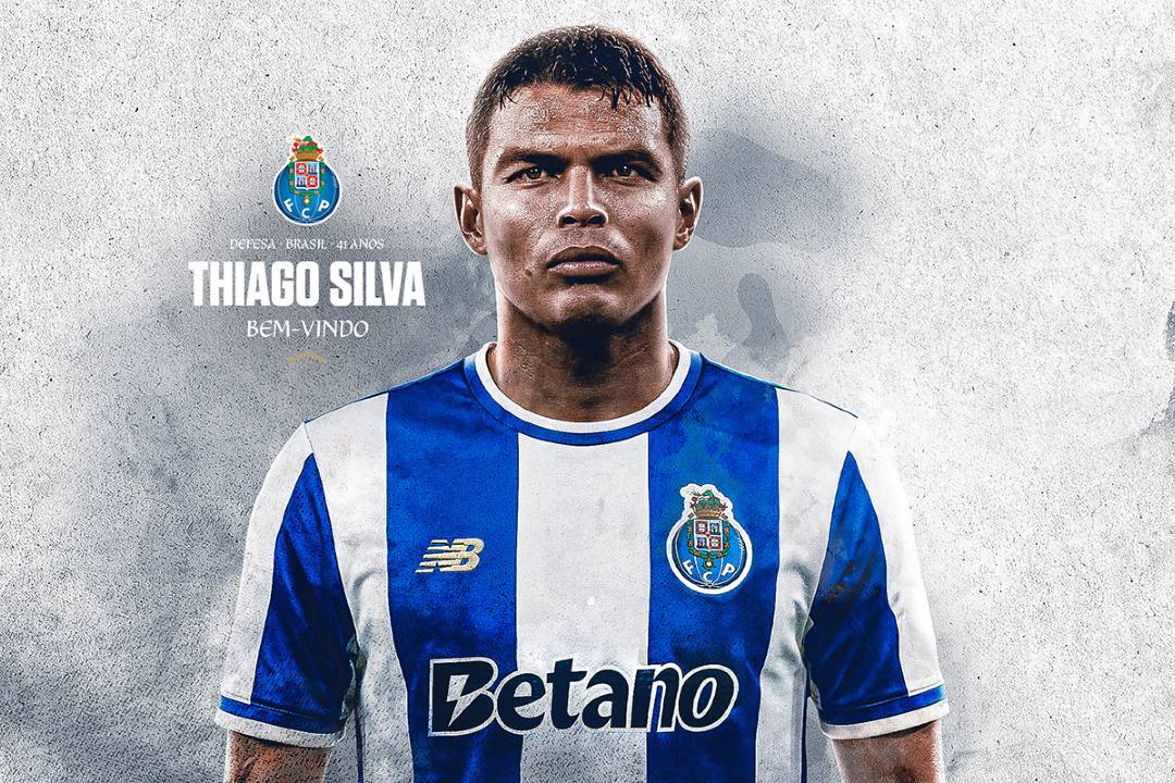 Mercado: Thiago Silva regressa ao FC Porto após quase duas décadas