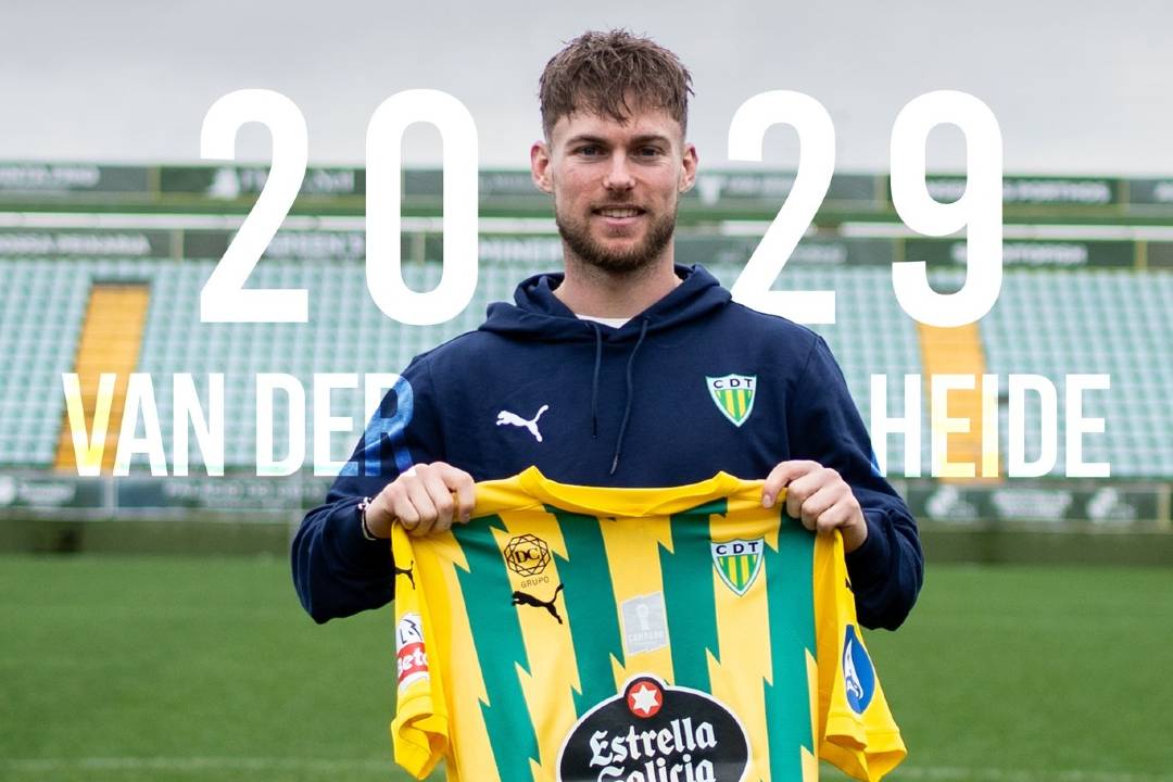 OFICIAL: Avançado neerlandês Arjen van der Heide assina pelo Tondela até 2029