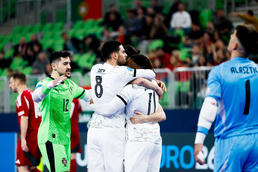 Futsal/Europeu: Portugal goleia Hungria e está quase nos ‘quartos’