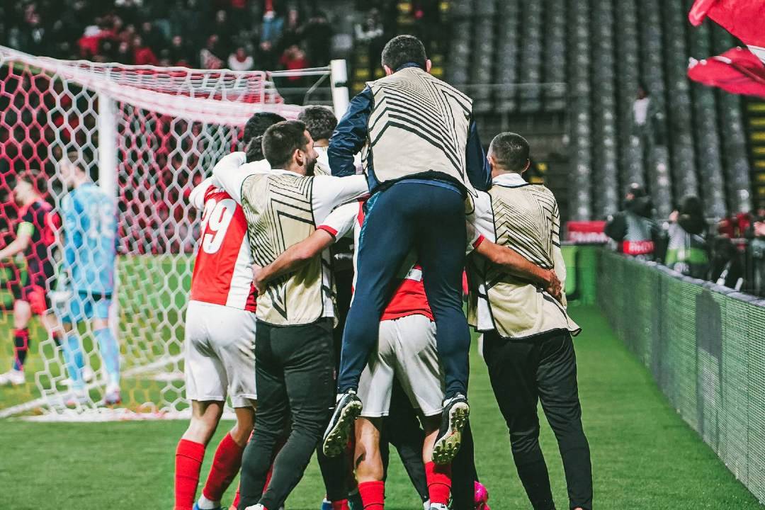 Liga Europa: Braga vence Nottingham e segue em zona de apuramento direto para os ‘oitavos’