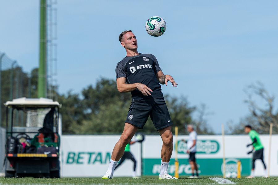 Sporting: Nuno Santos recebe luz verde e já treina sem limitações às ordens de Rúben Amorim