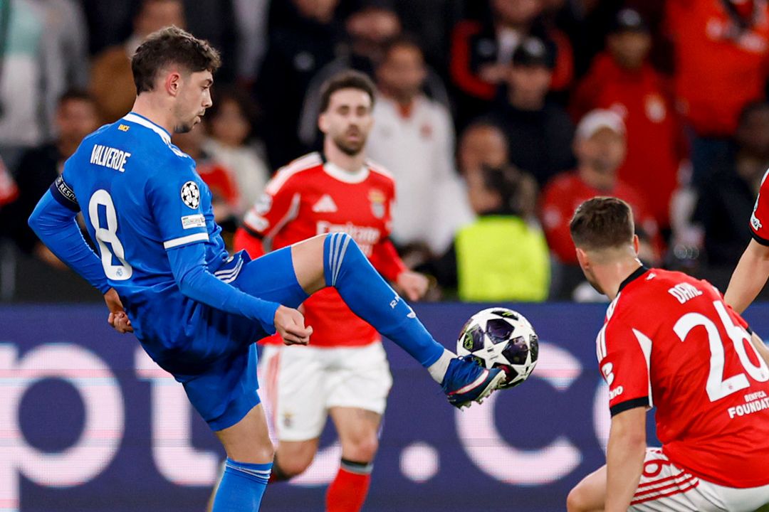 UEFA arquiva queixa do Benfica sobre eventual agressão de Valverde a Dahl