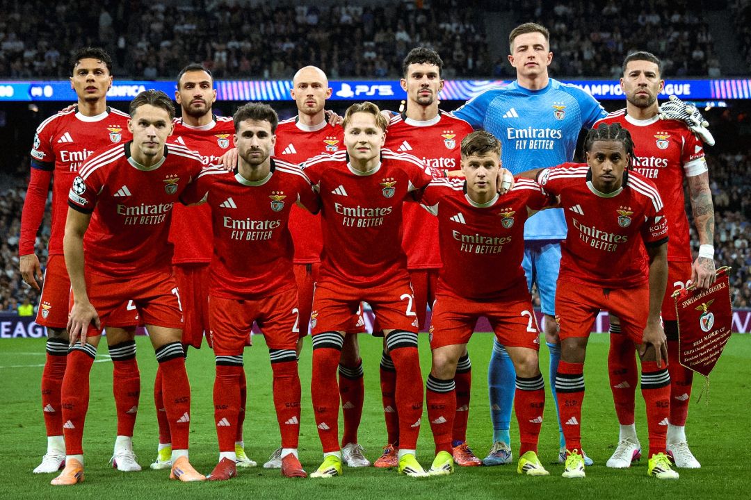 Benfica recebe 53,1 milhões após eliminação na Liga dos Campeões