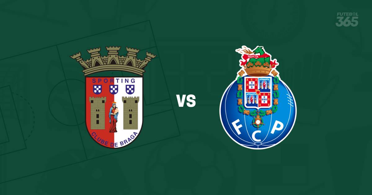 Antevisão: Sp. Braga vs FC Porto – 22/03/26 – Onde ver e onzes prováveis