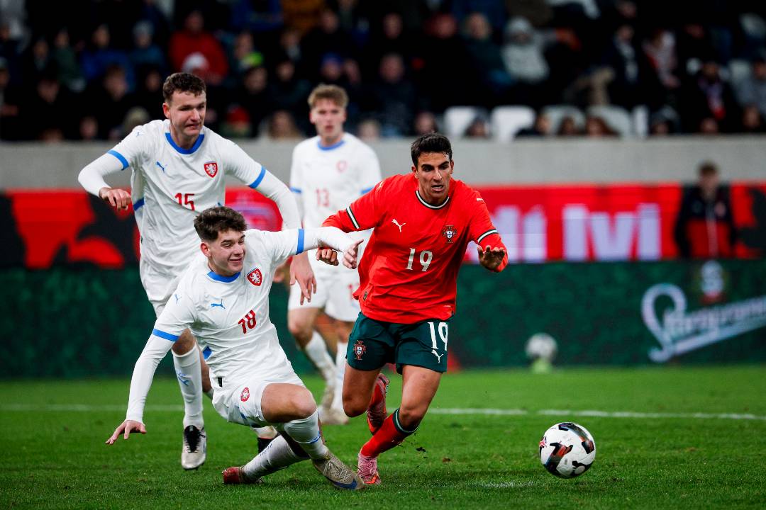Portugal cede primeiros pontos na qualificação para o Europeu de sub-21 de 2027