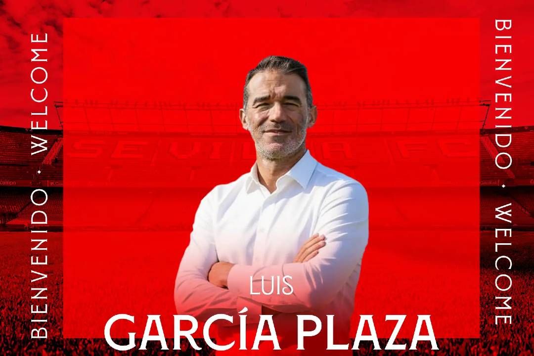 Sevilha anuncia Luis García Plaza como novo treinador até 2027