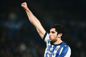 Gonçalo Guedes brilha com 'bis' na vitória da Real Sociedad