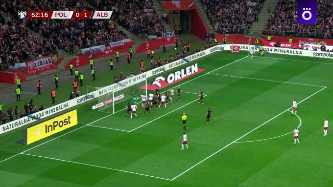 Qualificação Mundial Europa: Polónia 2 – 1 Albânia (2026)