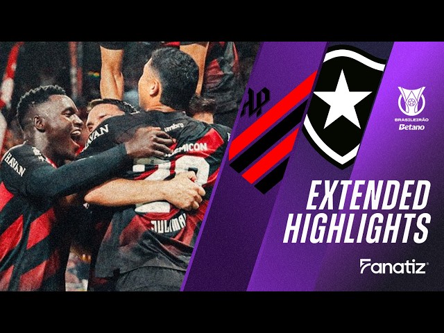 Brasileirão: Athletico-PR 4 – 1 Botafogo (2026)