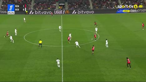 Ligue 1: Rennes vs Angers, Golo 2-0 Mousa Al Tamari (2025-2026)