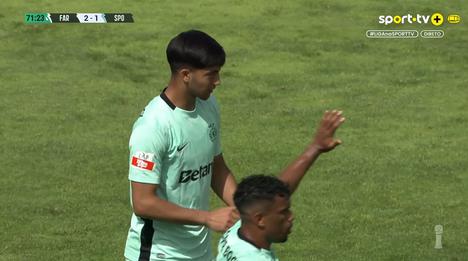 Liga Portugal 2 Meu Super: Farense vs Sporting, Golo 2-1 Samuel Justo (2025-2026)