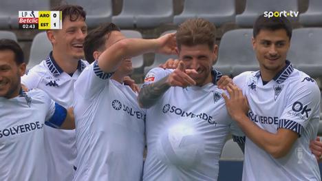 Liga Portugal Betclic: Arouca vs Estoril, Golo 0-1 Xeka (2025-2026)