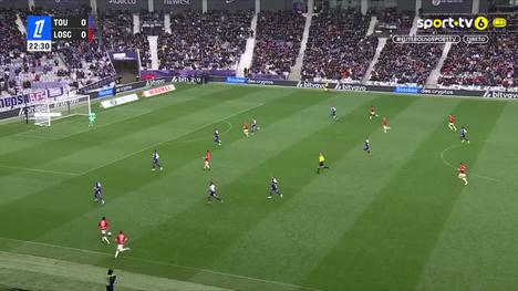 Ligue 1: Toulouse vs Lille, Golo 0-1 T. Meunier (2025-2026)