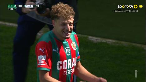 Liga Portugal 2 Meu Super: Marítimo vs Portimonense, Golo 1-0 M. Diouri (g.p.) (2025-2026)