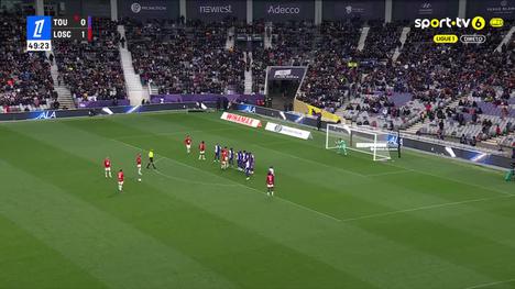 Ligue 1: Toulouse vs Lille, Golo 0-2 R. Perraud (2025-2026)