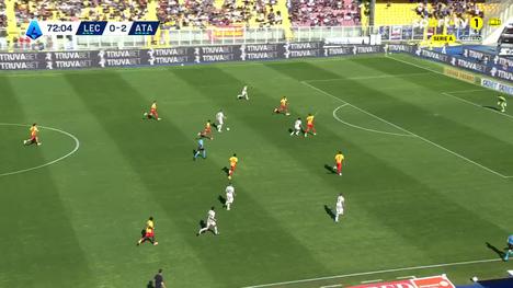 Serie A: Lecce vs Atalanta, Golo 0-3 G. Raspadori (2025-2026)