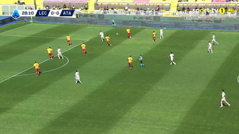 Serie A: Lecce vs Atalanta, Golo 0-1 G. Scalvini (2025-2026)