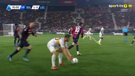 Serie A: Bologna vs Lecce, Golo 2-0 R. Orsolini (2025-2026)