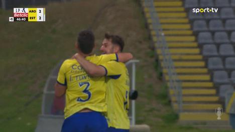 Liga Portugal Betclic: Arouca vs Estoril, Golo 2-2 José Fontán (2025-2026)