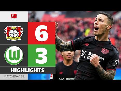 Bundesliga: Leverkusen 6 – 3 VfL Wolfsburg (2025-2026)