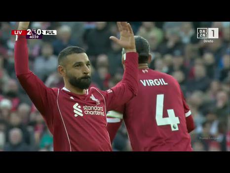 Premier League: Liverpool vs Fulham, Golo 2-0 Salah (2025-2026)