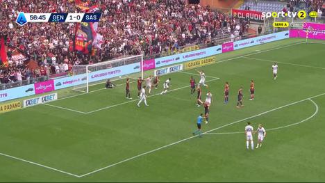 Serie A: Genoa vs Sassuolo, Golo 1-1 I. Koné (2025-2026)