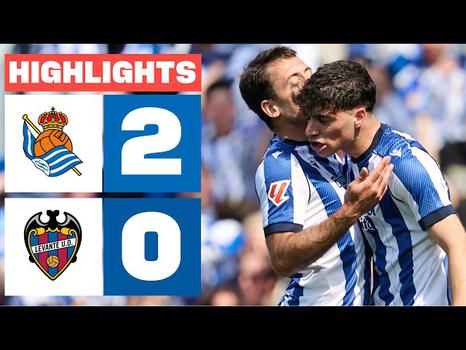 La Liga: Real Sociedad 2 – 0 Levante (2025-2026)
