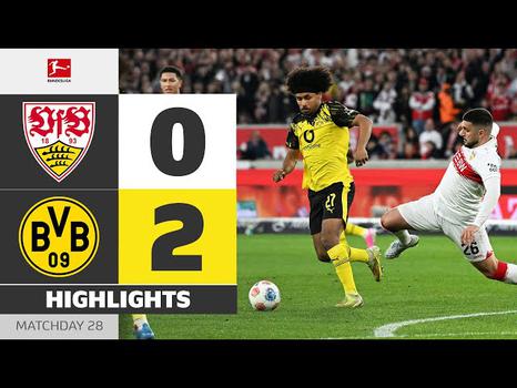 Bundesliga: Estugarda 0 – 2 Dortmund (2025-2026)