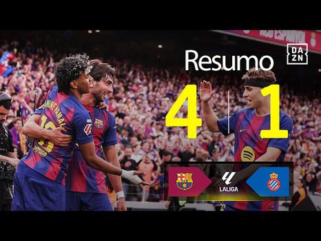 La Liga: Barcelona 4 – 1 Espanyol (2025-2026)