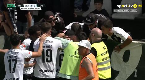 Liga Portugal 2 Meu Super: Farense vs Sporting, Golo 2-0 Derick Poloni (g.p.) (2025-2026)