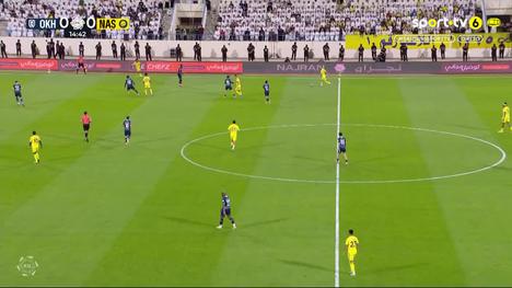 Saudi Pro League: Al-Okhdood vs Al Nassr, Golo 0-1 Cristiano Ronaldo (2025-2026)