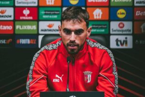 "Queremos mostrar a equipa que somos", diz Horta antes de Braga-Betis