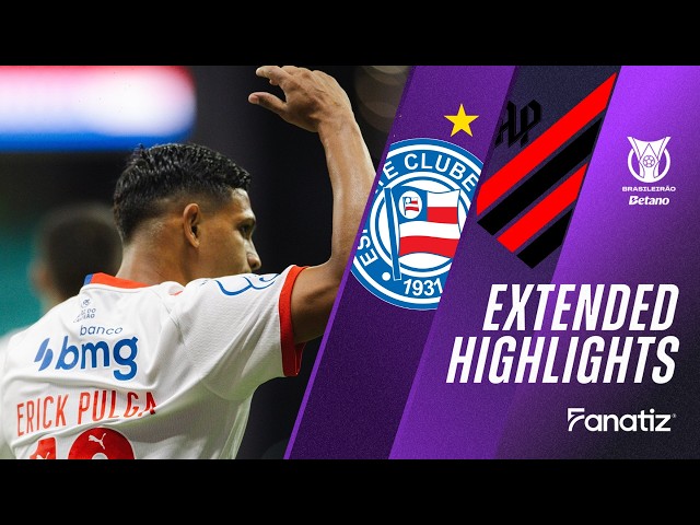 Brasileirão: Bahia 3 – 0 Athletico-PR (2026)