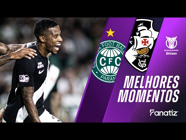 Brasileirão: Coritiba 1 – 1 Vasco (2026)
